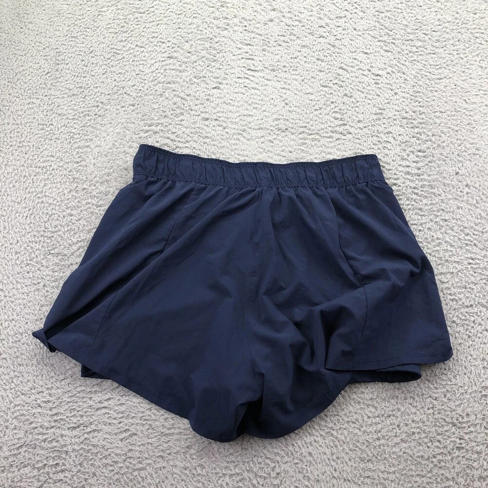 Nike Shorts Mens Large Blue Dri-FIT Microfiber 4 Inch Running Lined Gym Pockets